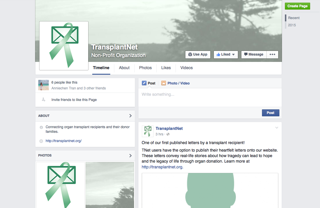 TNet now has a Facebook page! (Hint: see topbar)